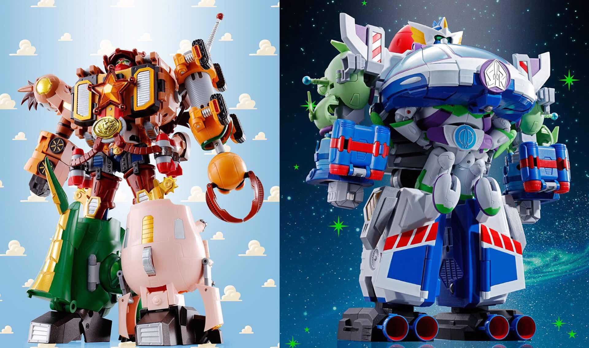 Disney and Bandai's Toy Story-themed mecha sets. (~$140 each)