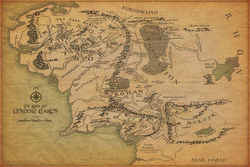 fictional world map