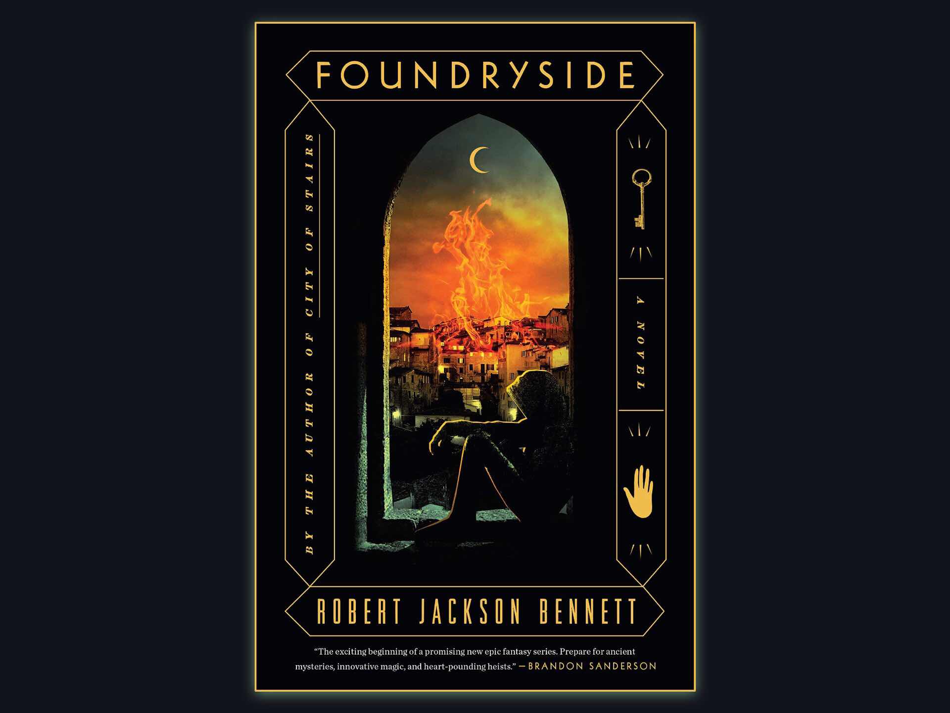 Foundryside by Robert Jackson Bennett. ($20 hardcover, $16 paperback)