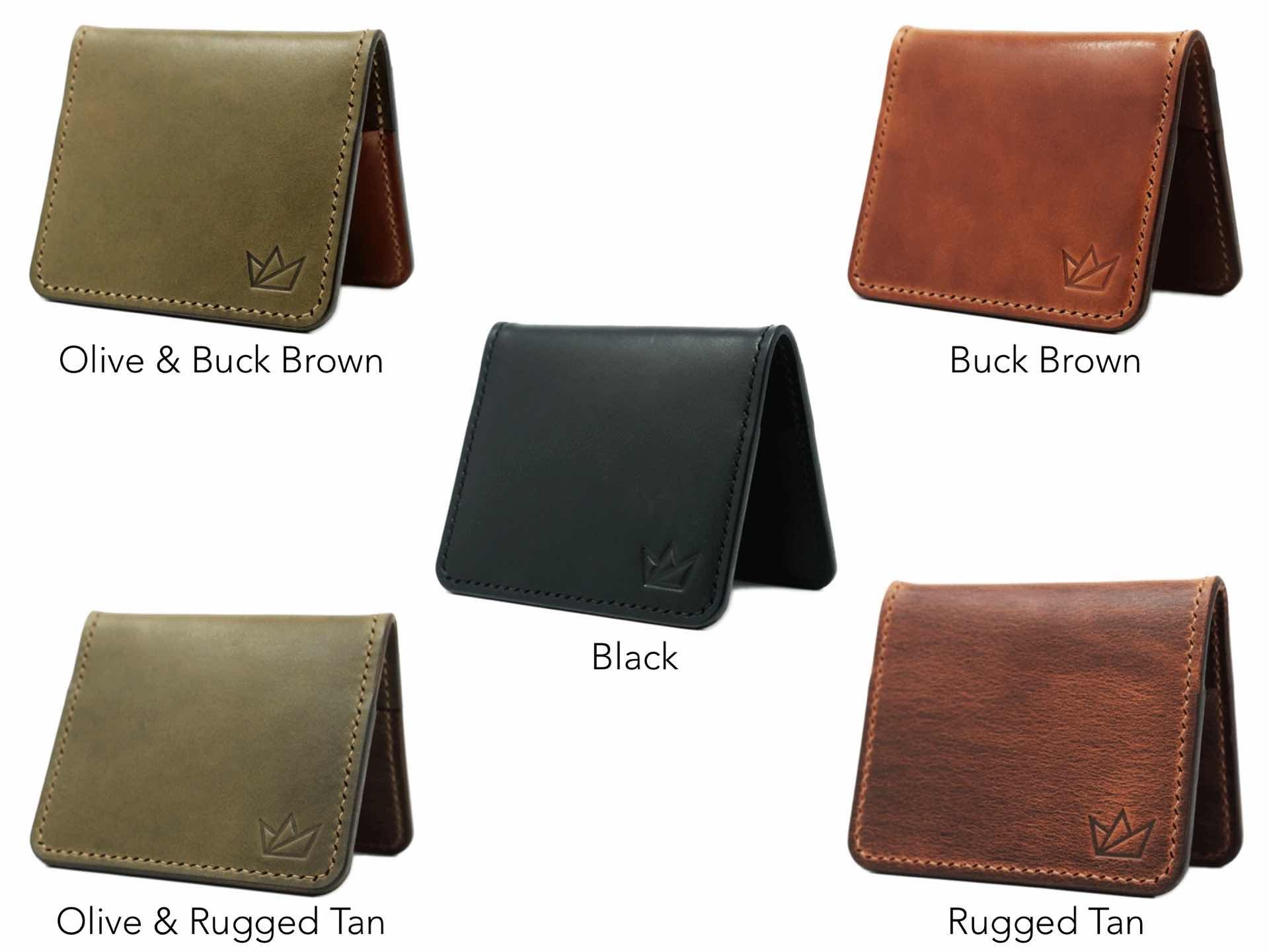 THE LONG WALLET - OLIVE & BUCK BROWN – Little King Goods