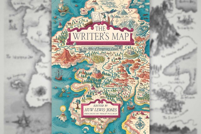 The Writer's Map: An Atlas of Imaginary Lands by Huw Lewis-Jones. ($31 hardcover)