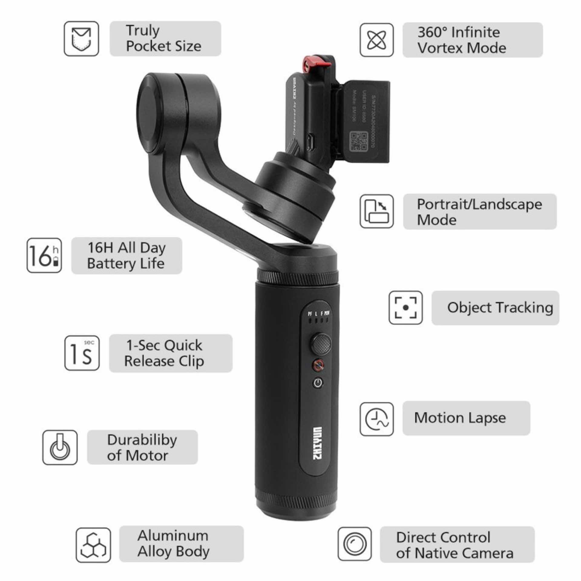 Zhiyun SMOOTH-Q2 Smartphone Gimbal — Tools and Toys