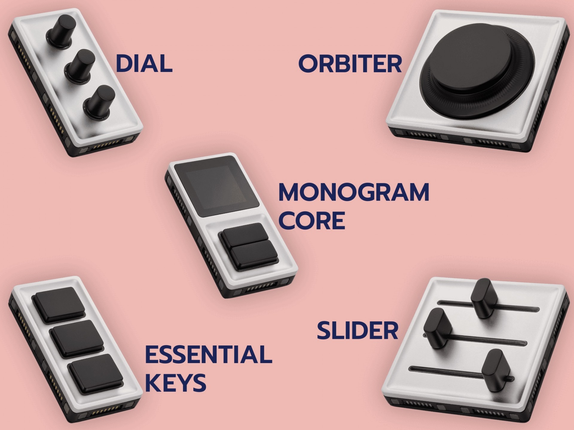 Monogram Core Mini Console