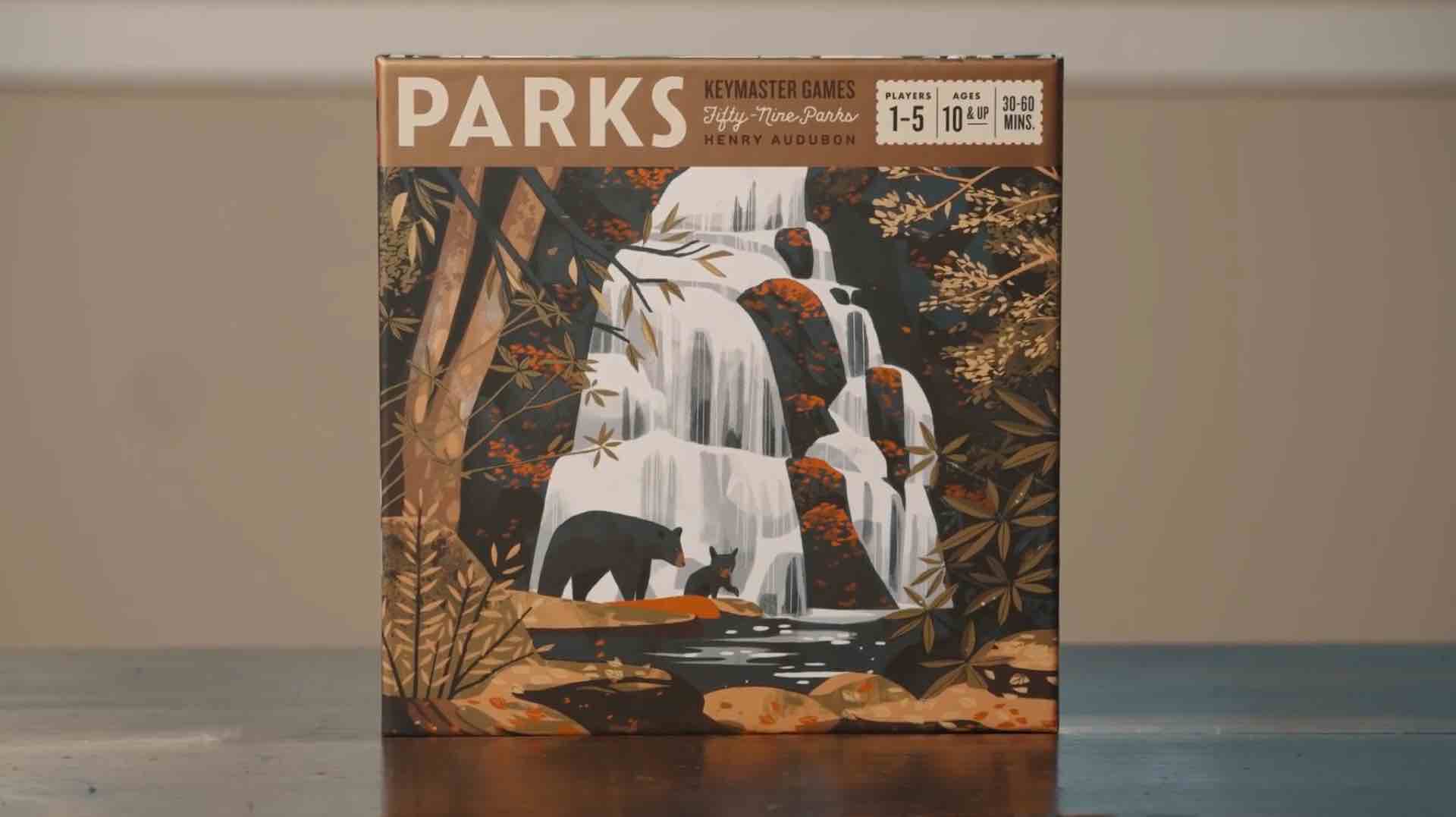 'PARKS' — The Board Game about Exploring and Discovering US National