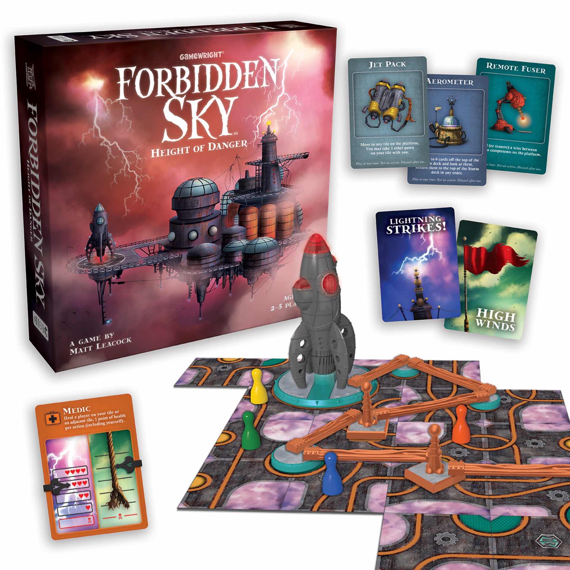 Forbidden Island Board Game - Matt Leacock - Gamewright -  -  Gateway To Great Games