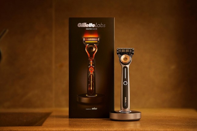 GilletteLabs self-heating razor. ($140)