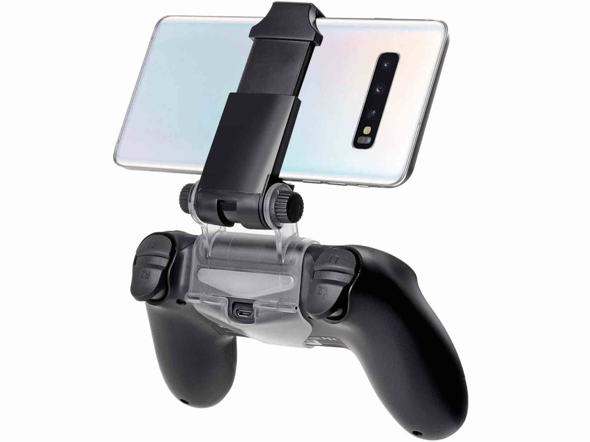 ps4 controller with phone holder