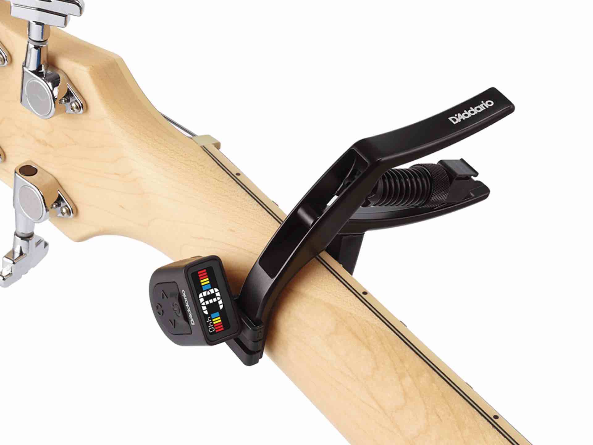 Capo with deals built in tuner