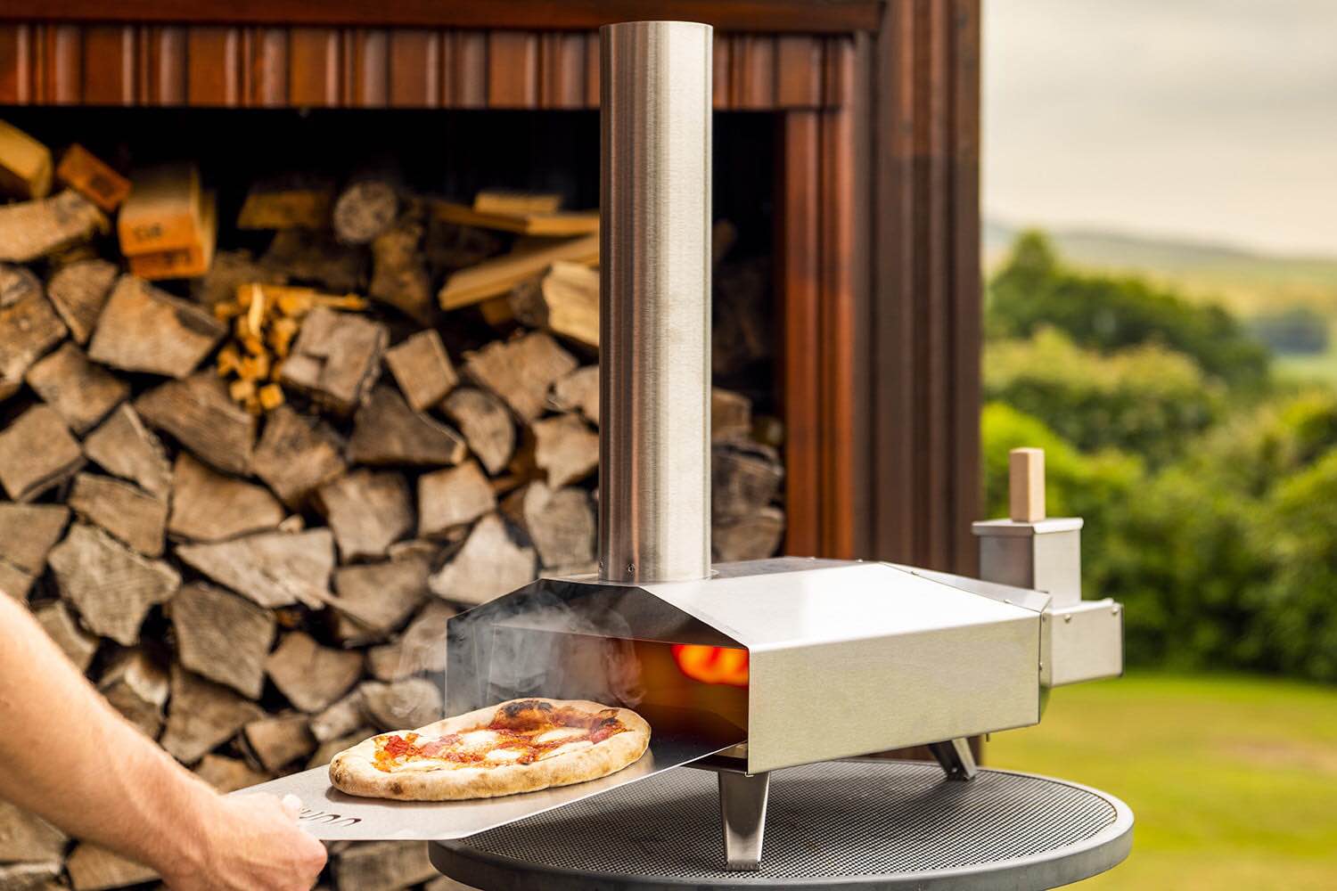 Ooni 3 Portable Wood Fired Outdoor Pizza Oven Tools And Toys