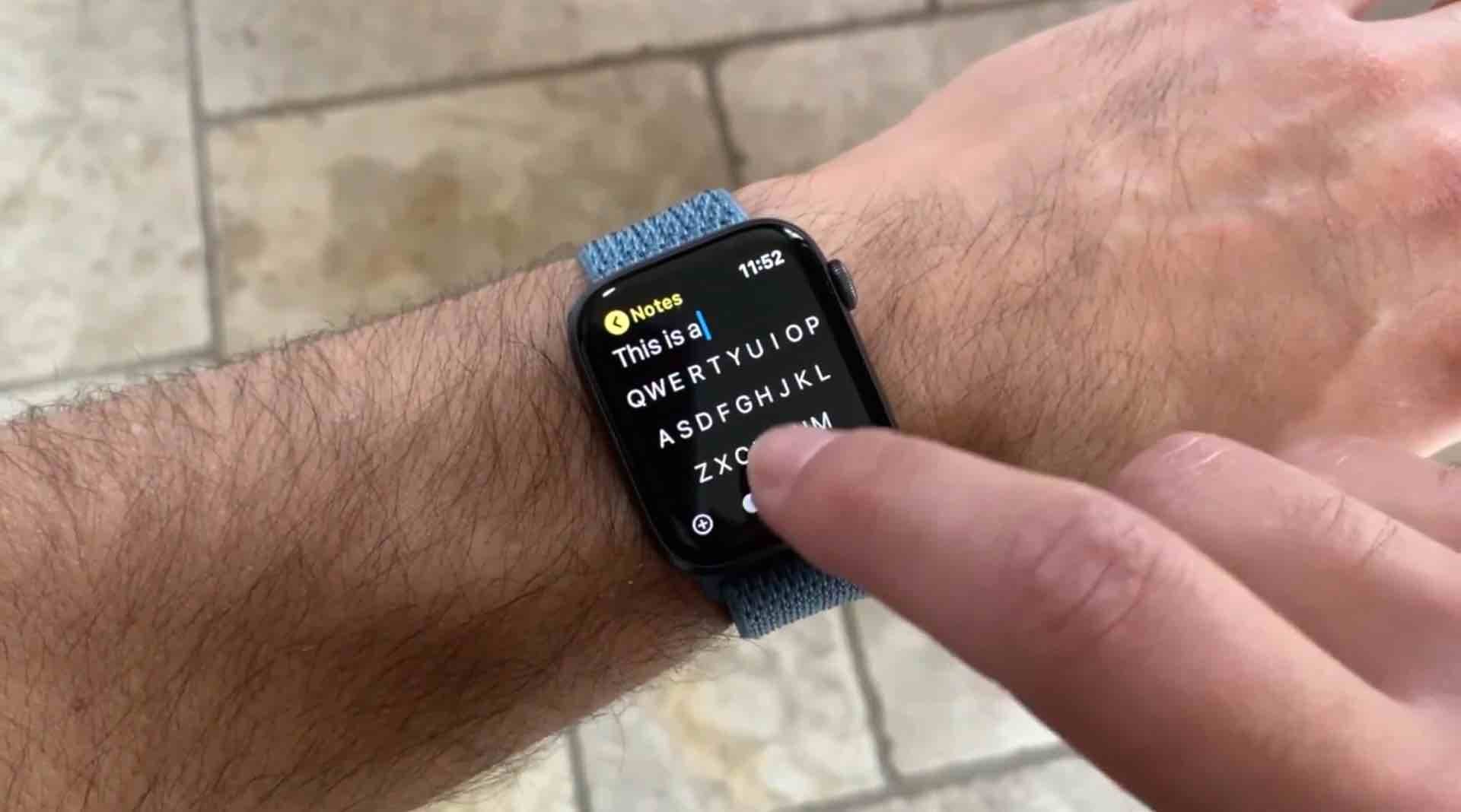 keyboard on apple watch series 5