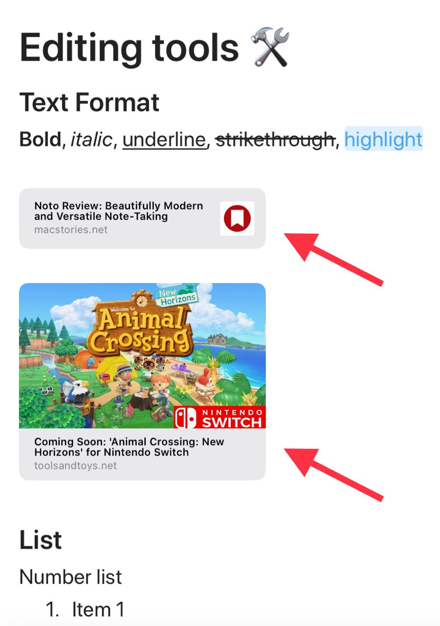 noto-notes-app-for-iphone-ipad-mac-rich-link-previews