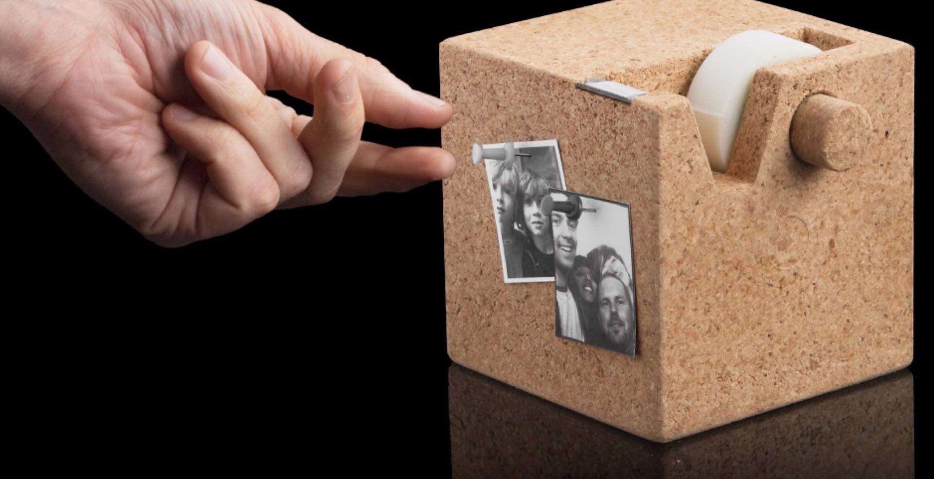 cork-cube-tape-dispenser-memo-board