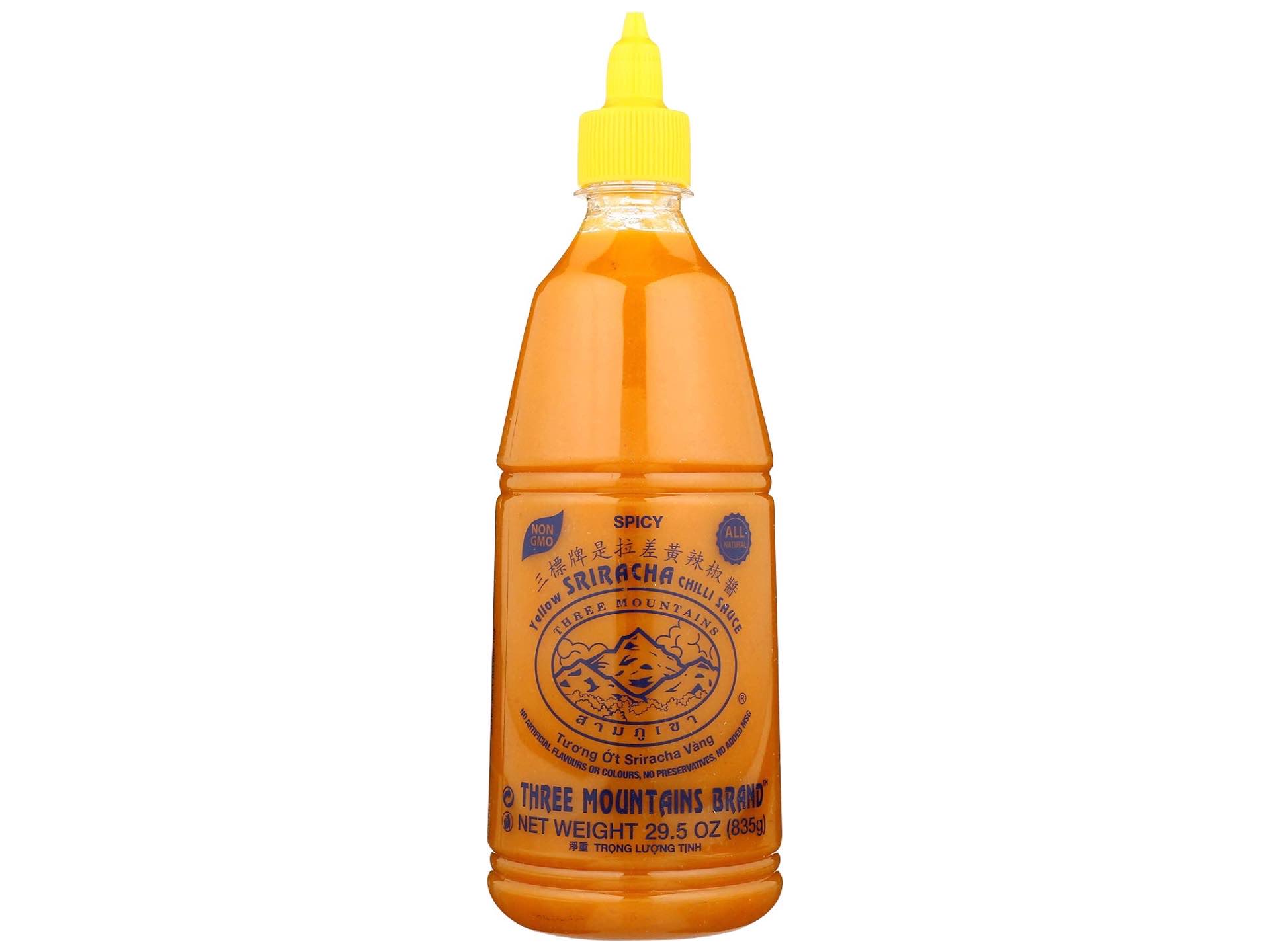 three-mountains-yellow-sriracha-sauce