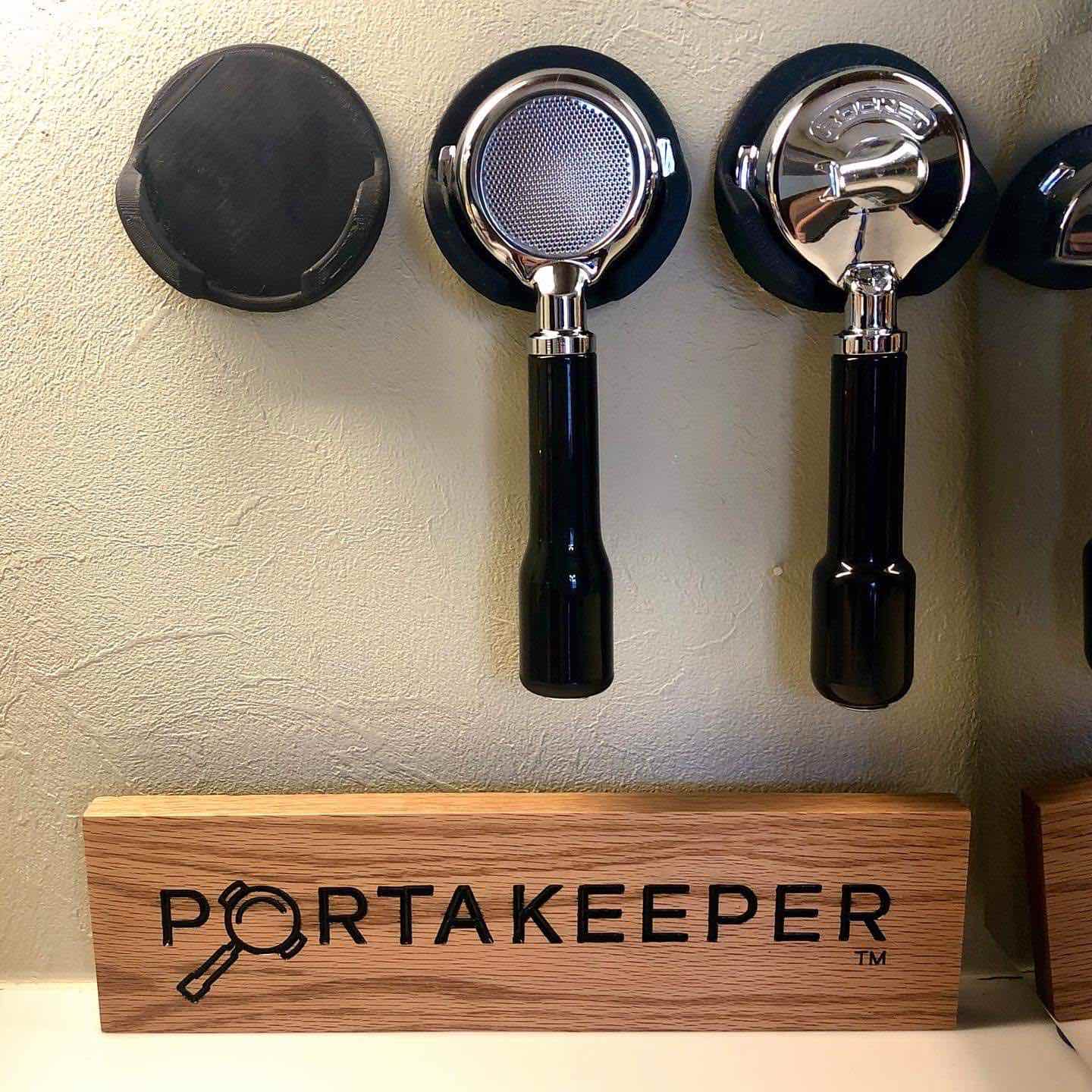 Wall Mount Coffee Tools Holder Portafilters Stand Espresso