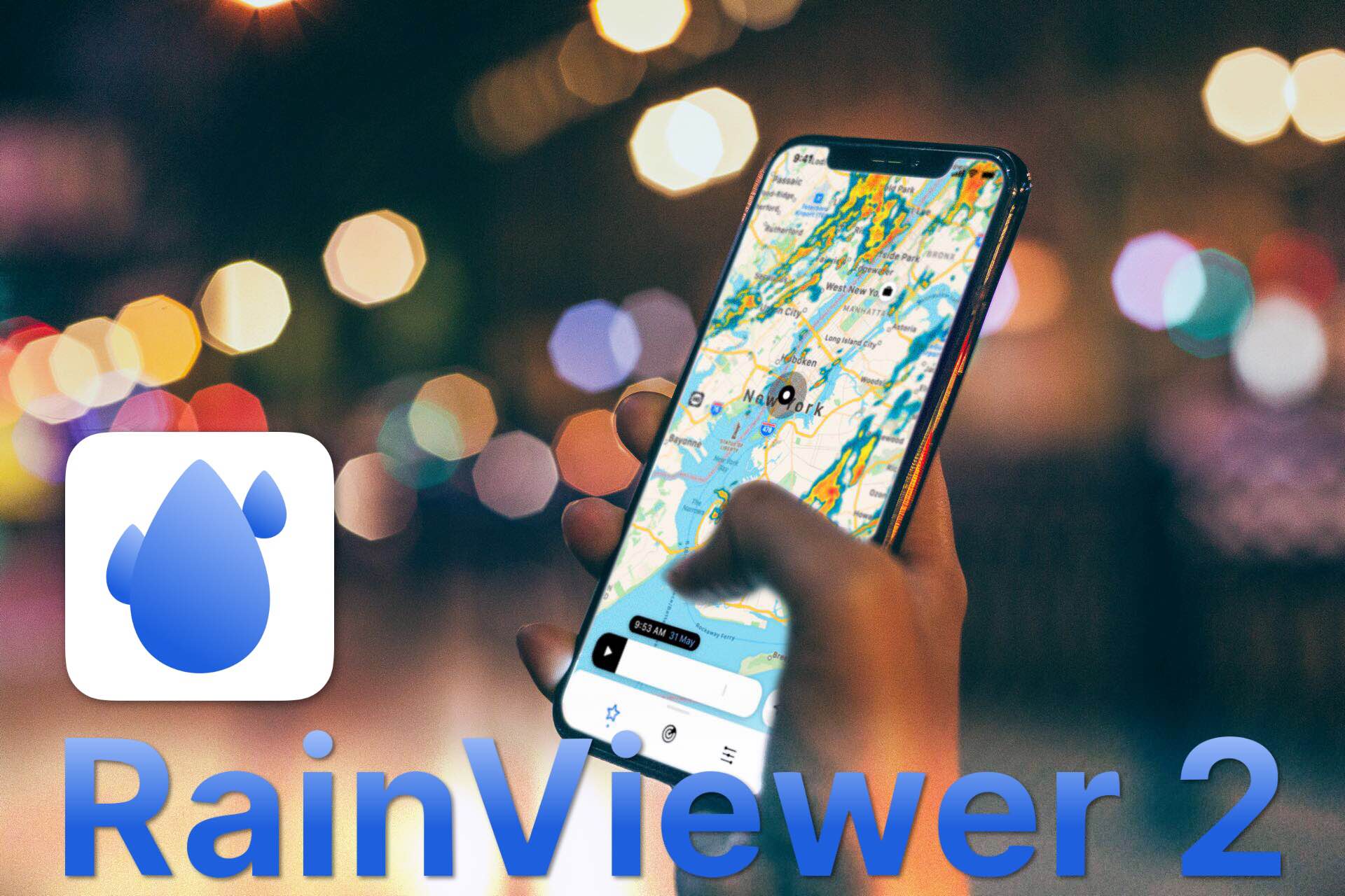 "Rainviewer 2" Weather Radar App Released for iOS, Apple Watch, and