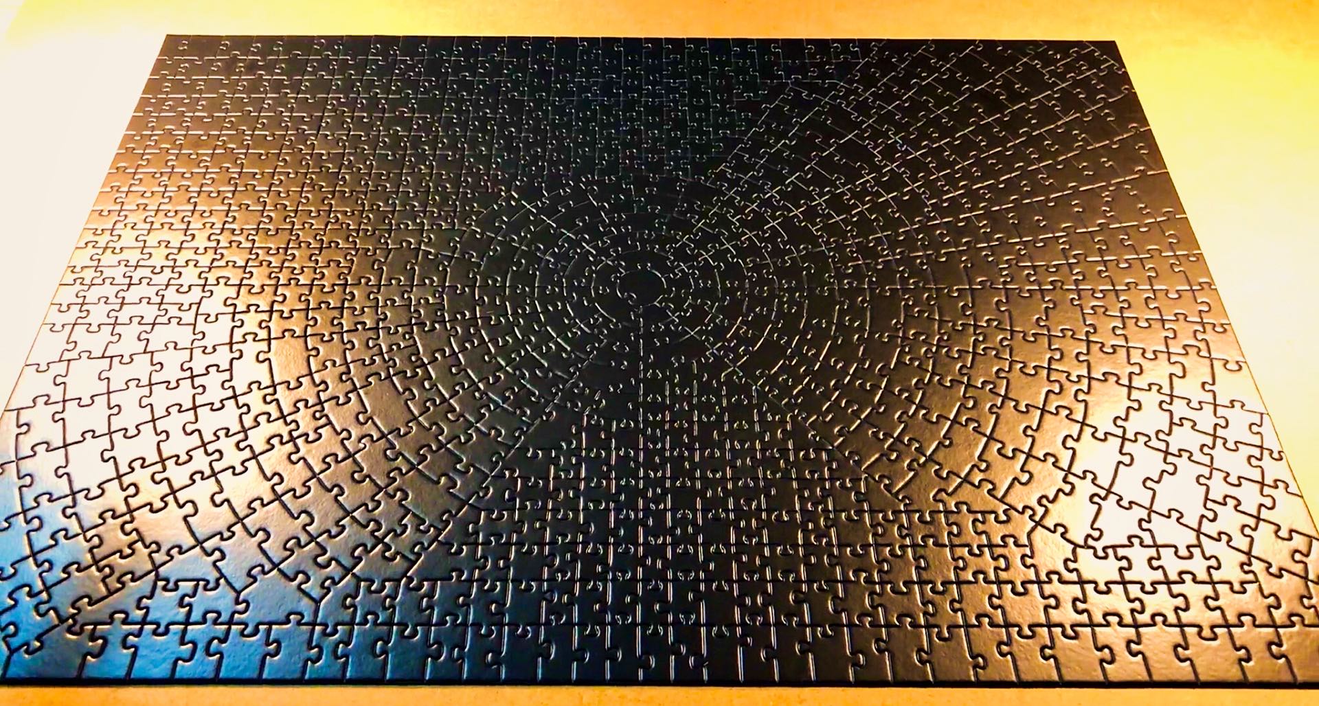Ravensburger solid black “Krypt” puzzle. ($20)Photo via u/nastyimmigrant (Reddit)