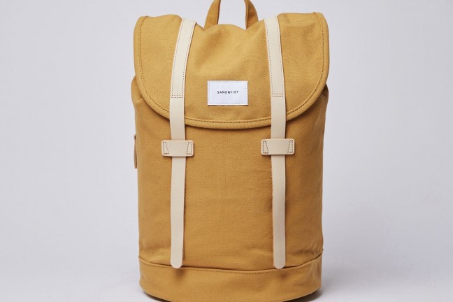 sandqvist-stig-backpack-in-honey-yellow