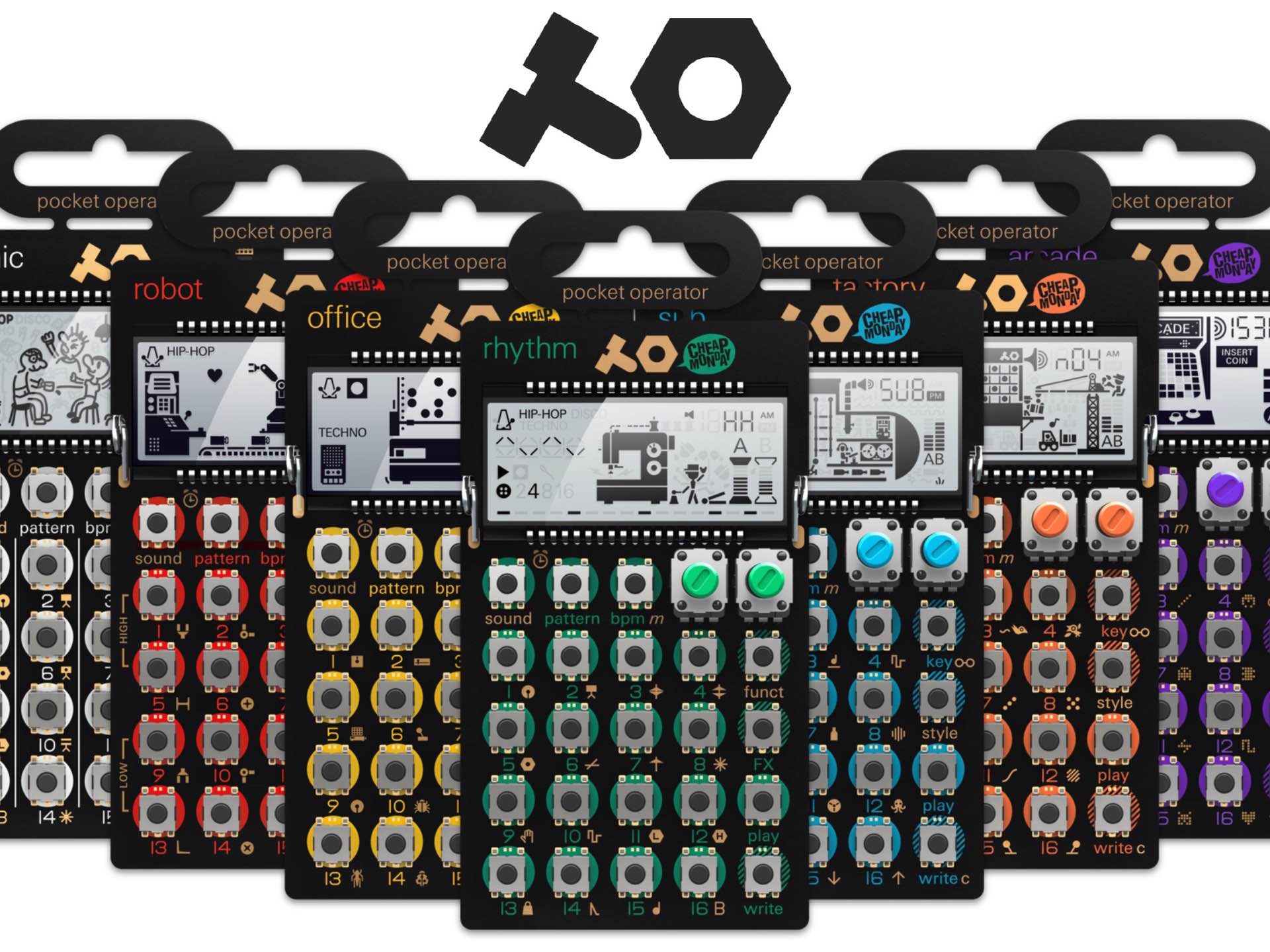 Teenage Engineering “Pocket Operator” Portable Mini-Synthesizers — Tools  and Toys