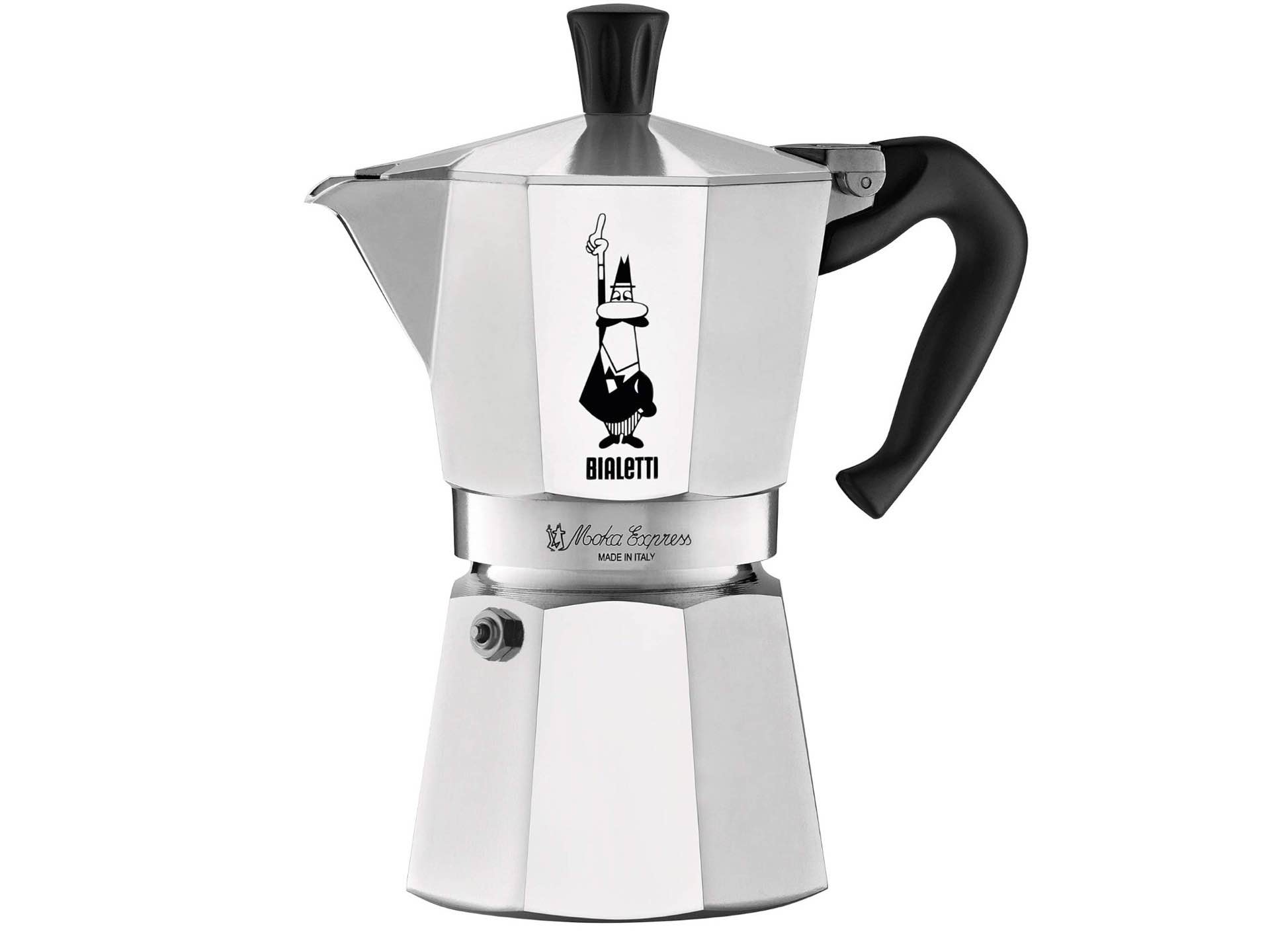The classic moka pot stovetop coffee maker. ($35)