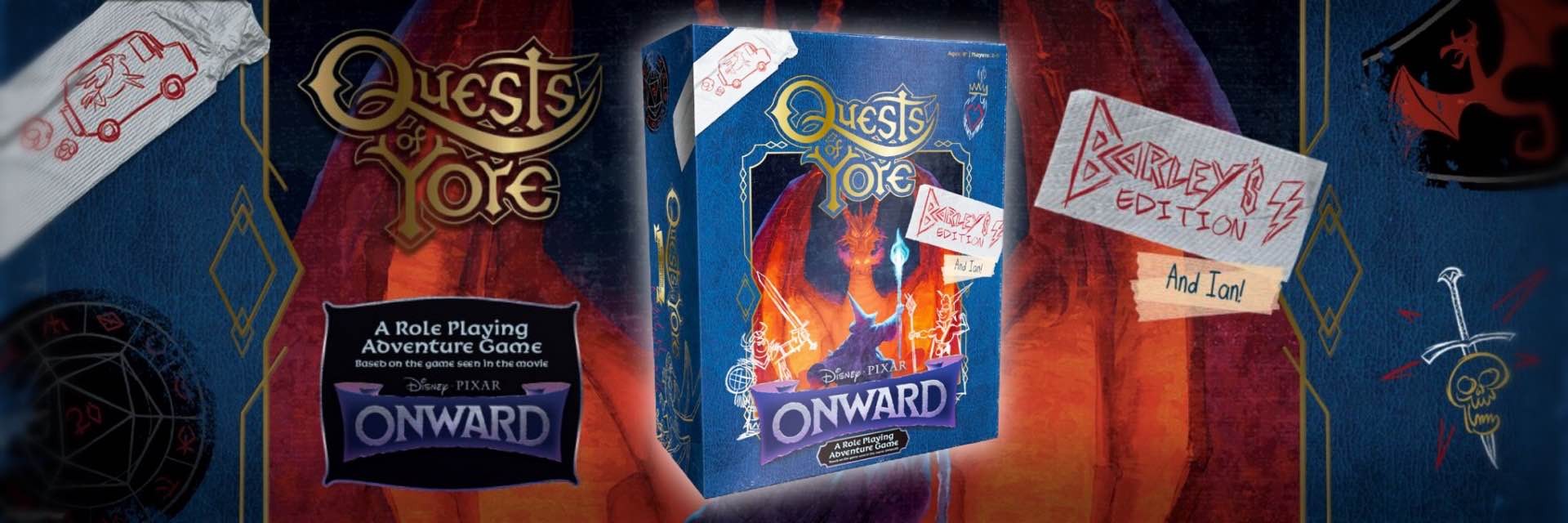 Quests of Yore: Barley's Edition from Disney/Pixar's Onward film. ($47)