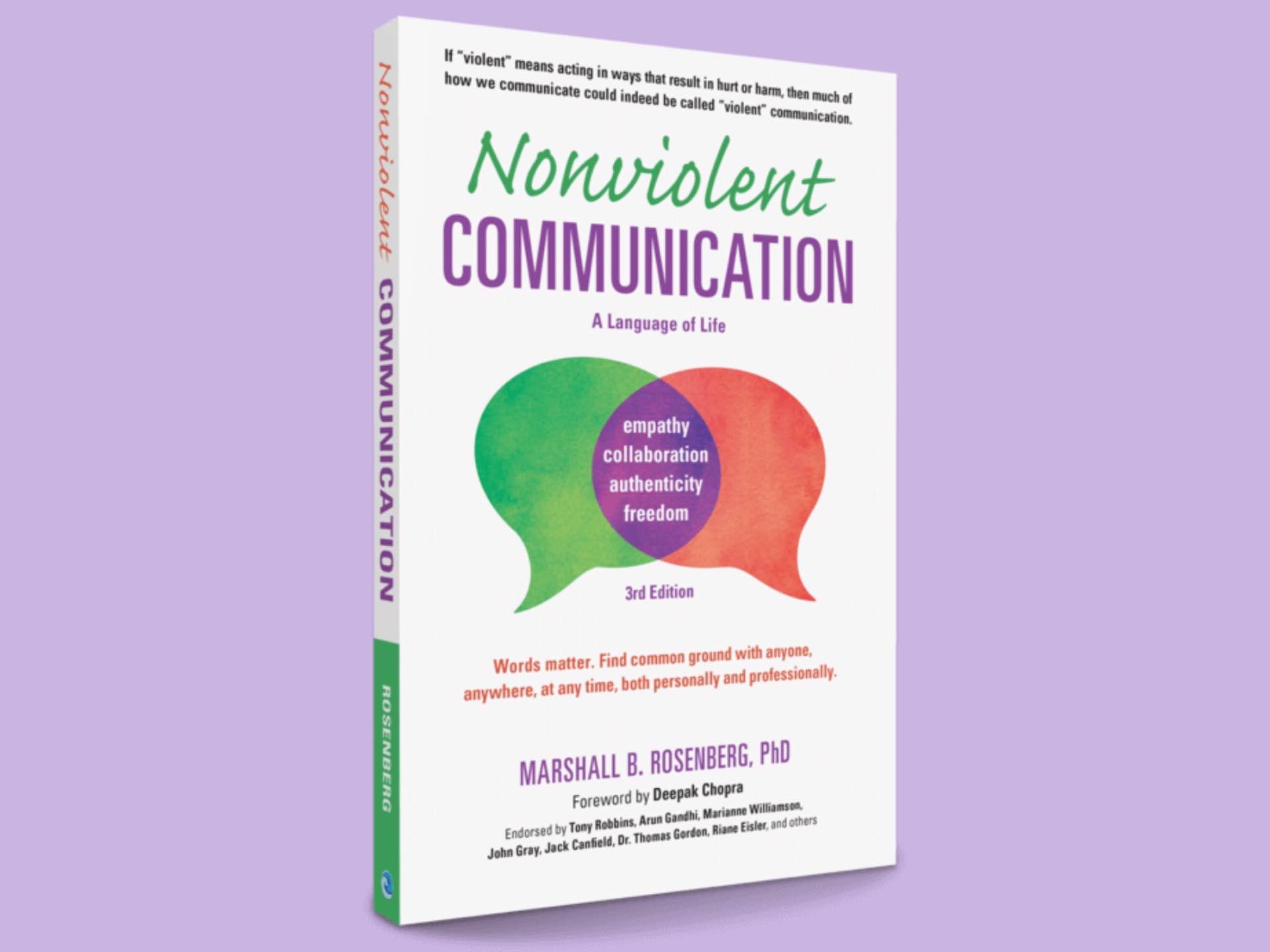 Nonviolent Communication 3rd Edition By Marshall B Rosenberg Phd — Tools And Toys 0933