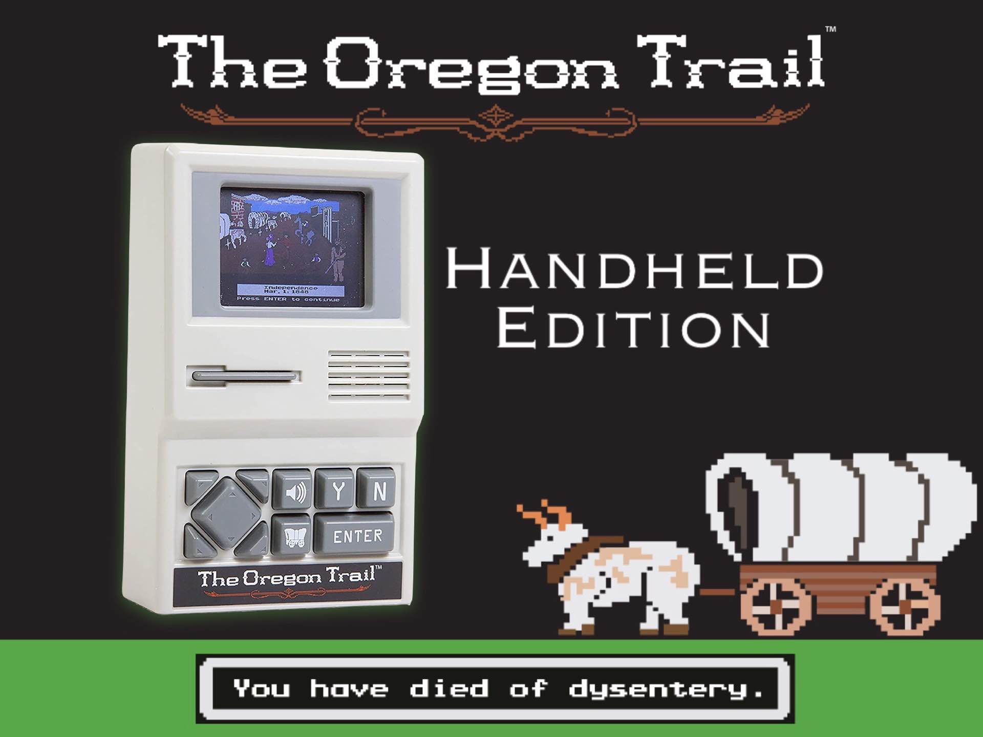 Handheld Game Case Fits the Oregon Trail Handheld Game Includes Case Only 