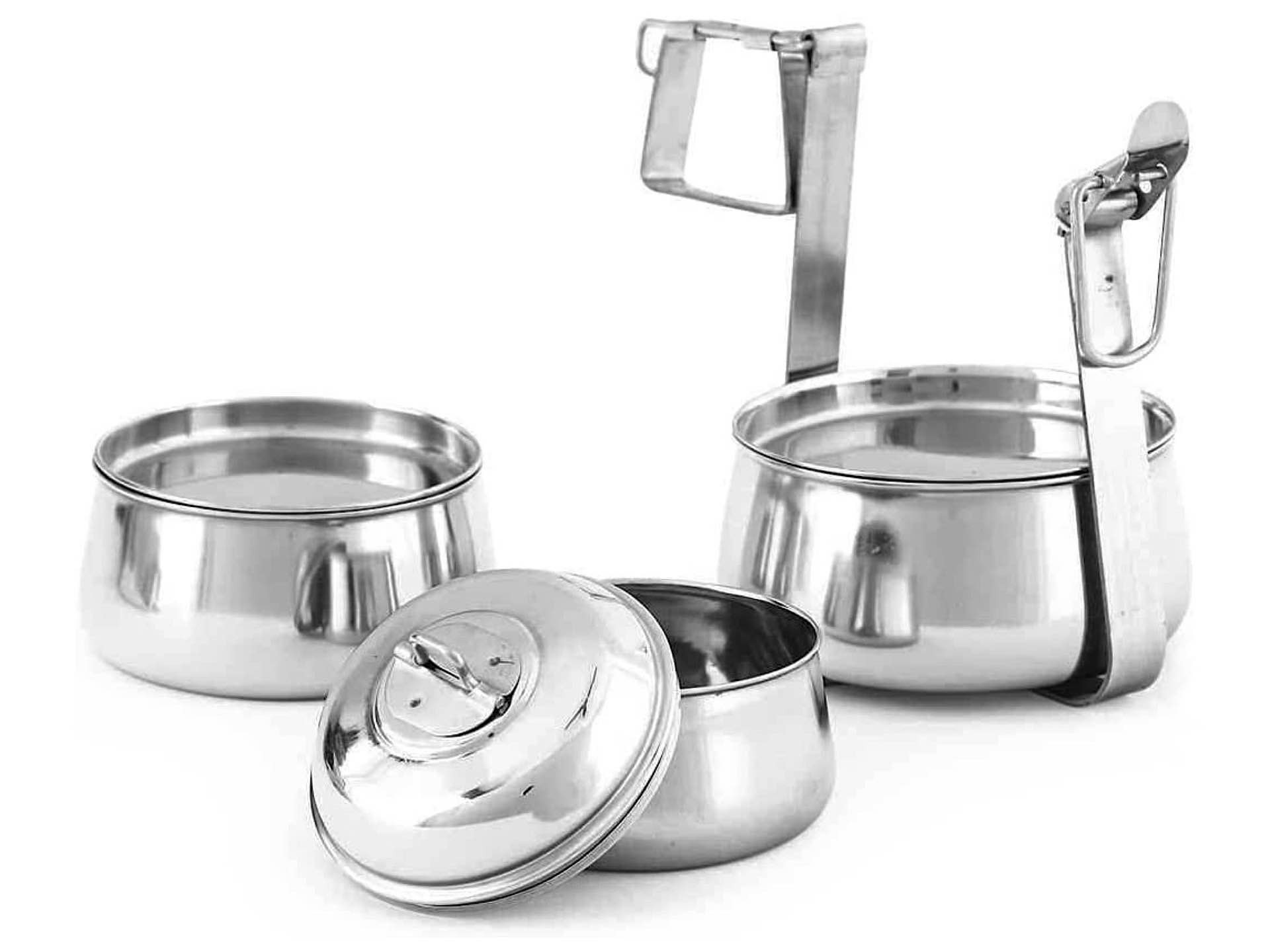 king-international-stainless-steel-pyramid-tiffin-lunchbox-containers