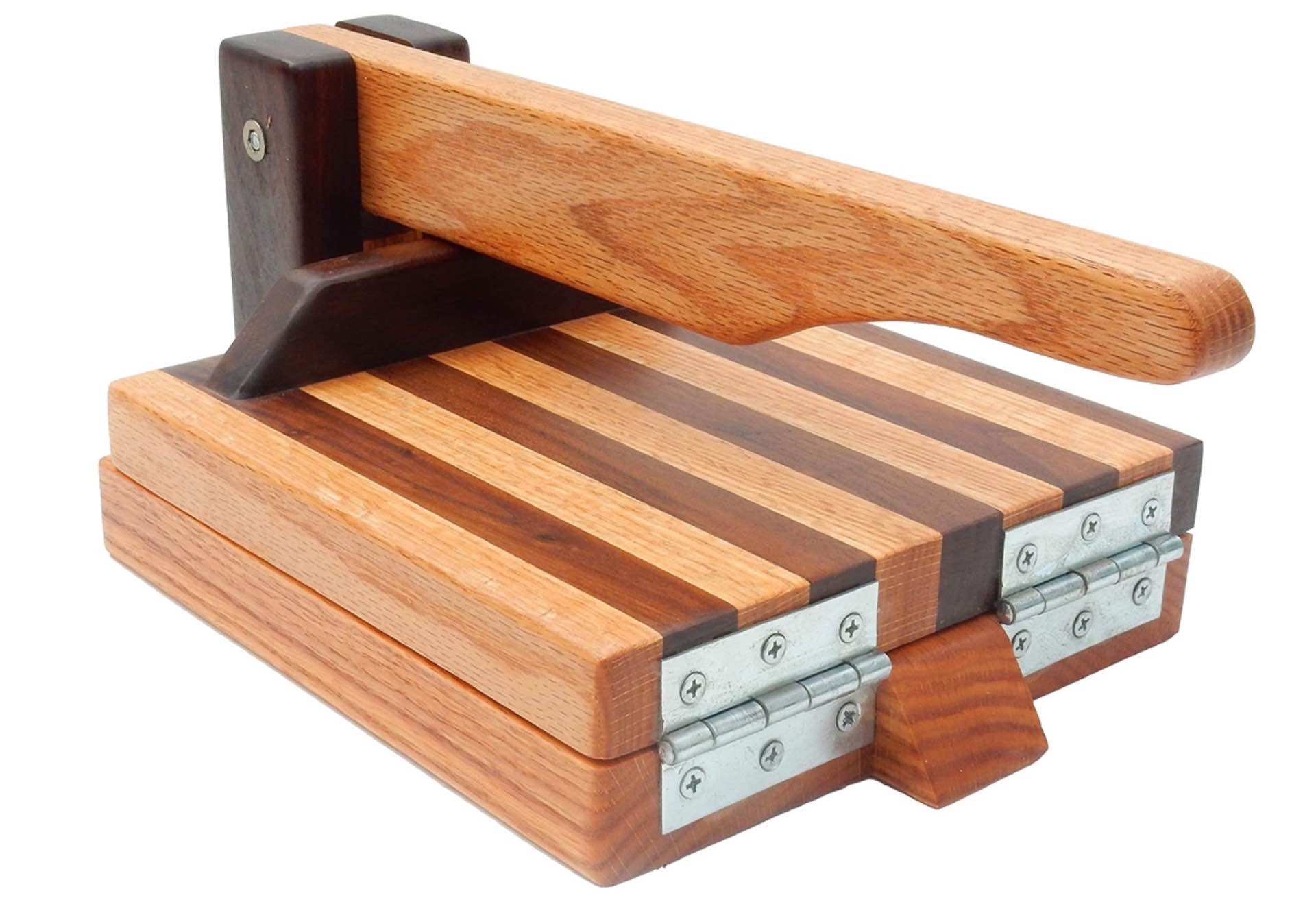 Central Coast Woodworks hardwood tortilla press. ($80)