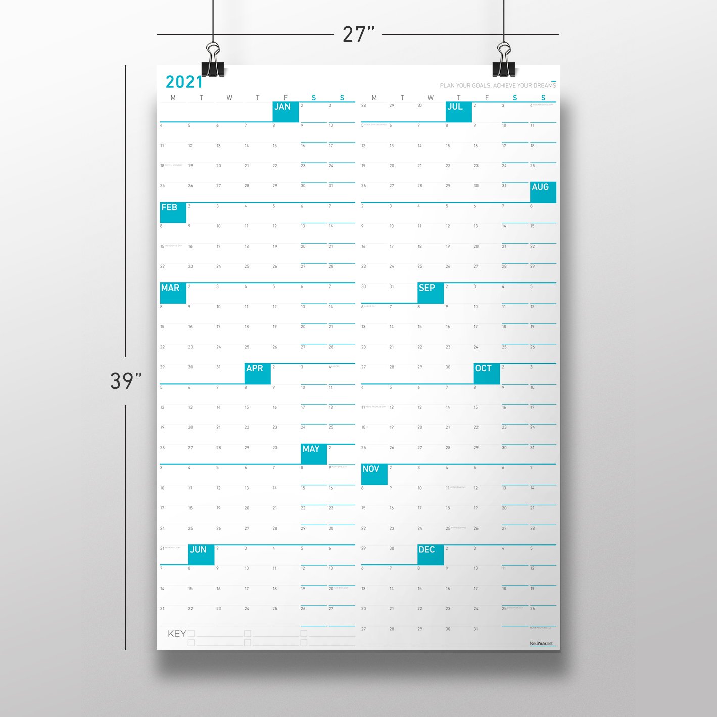 The 2021 NeuYear Wall Calendar — Tools and Toys