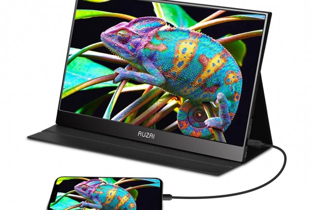AUZAI ultra-slim portable monitor. ($179)