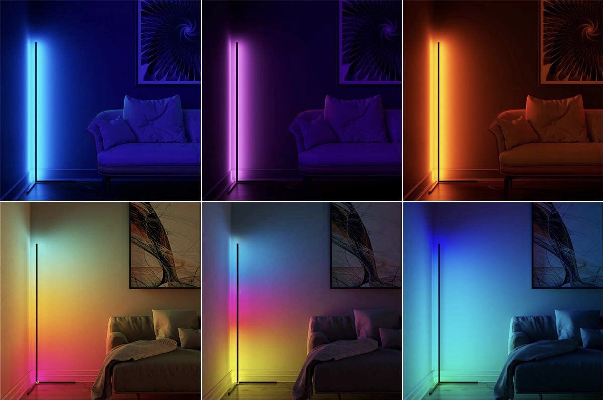 RGB Corner Floor Lamp