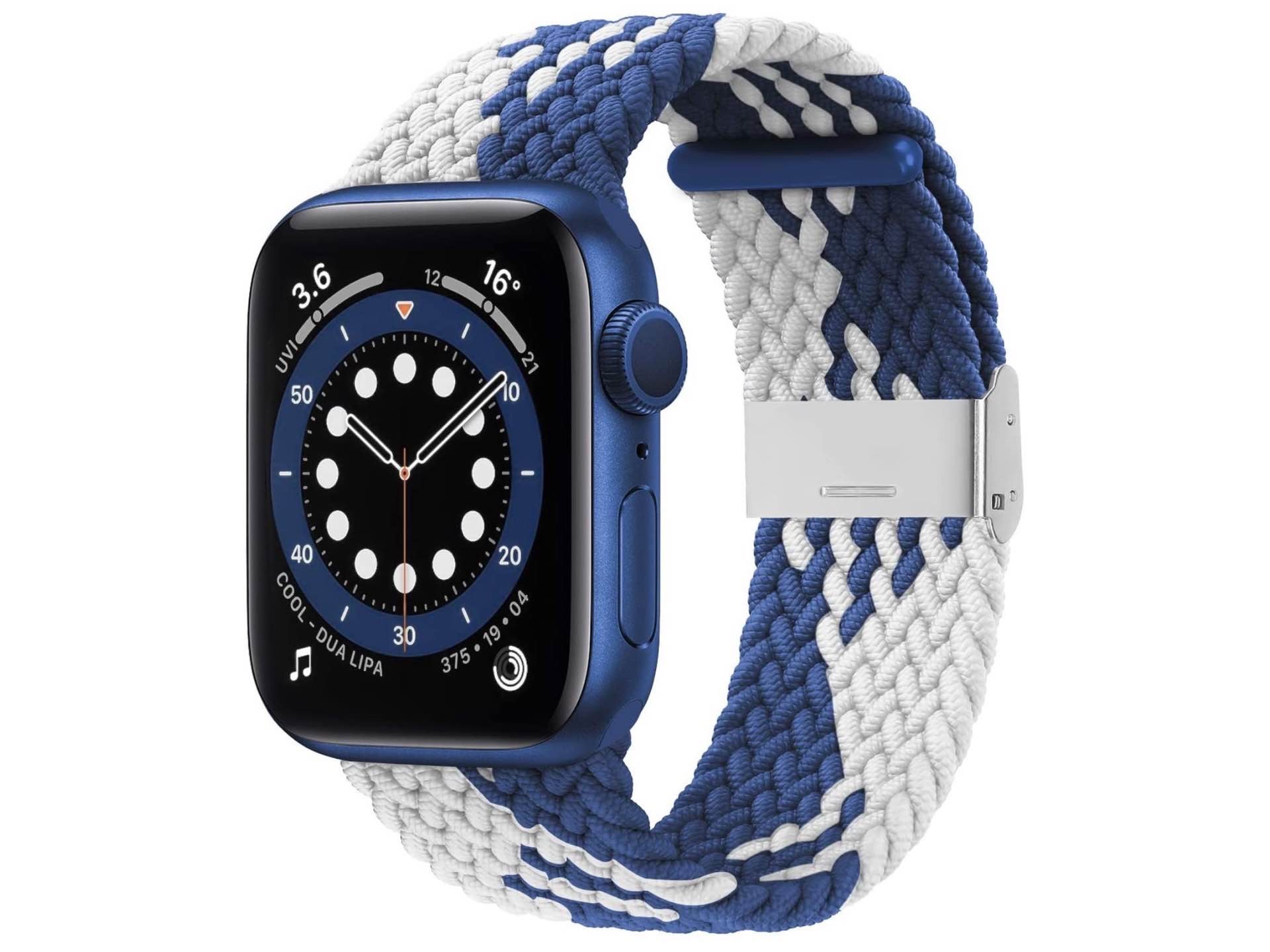 Bagoplus elastic braided solo loop band for Apple Watch. ($12)