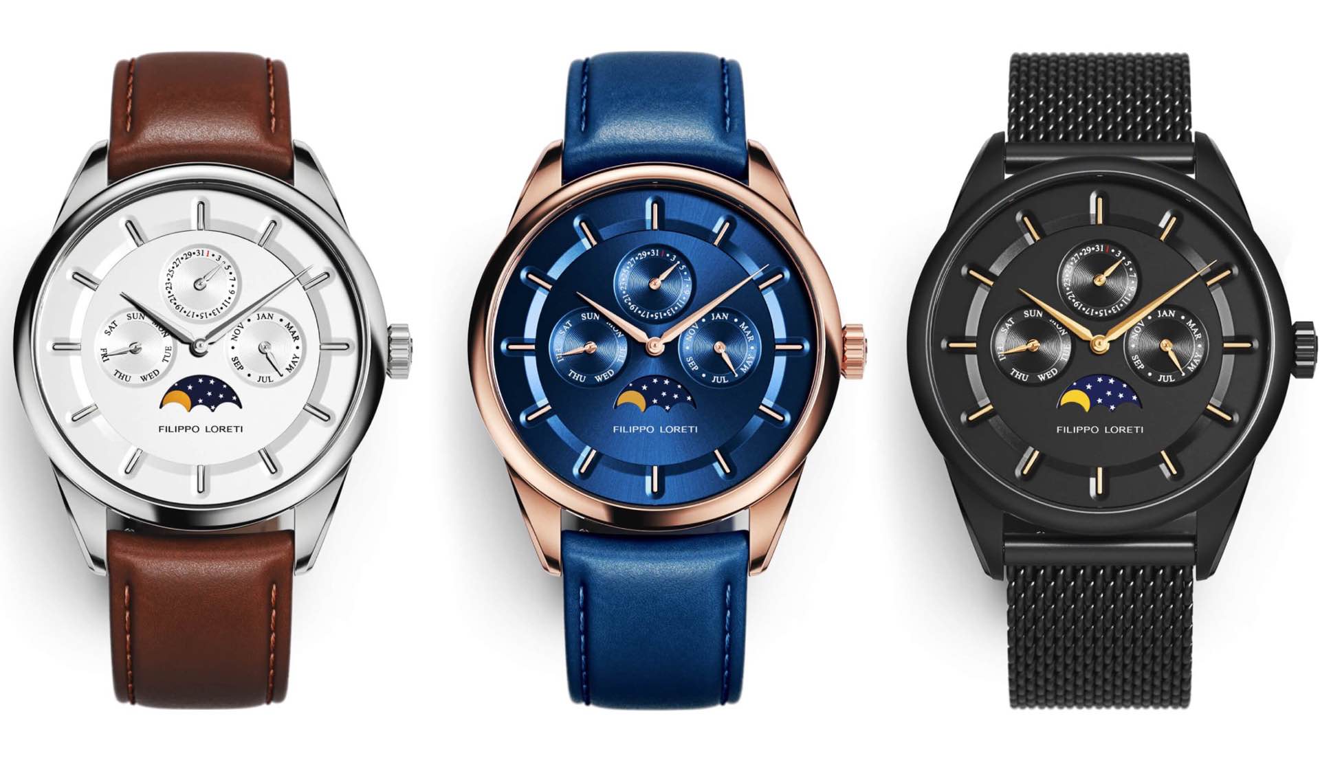 Filippo Loreti Venice Moonphase watches. ($152 each)