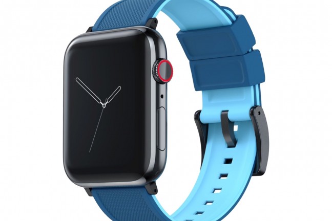barton-watch-bands-elite-silicone-strap-for-apple-watch-flatwater-blue-black-pvd-hardware