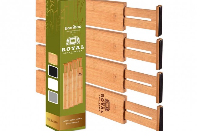 royal-craft-wood-adjustable-bamboo-drawer-dividers