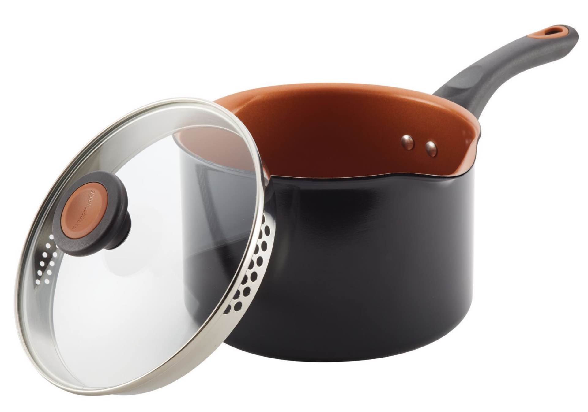 Farberware Glide Cookware Set, Copper Ceramic