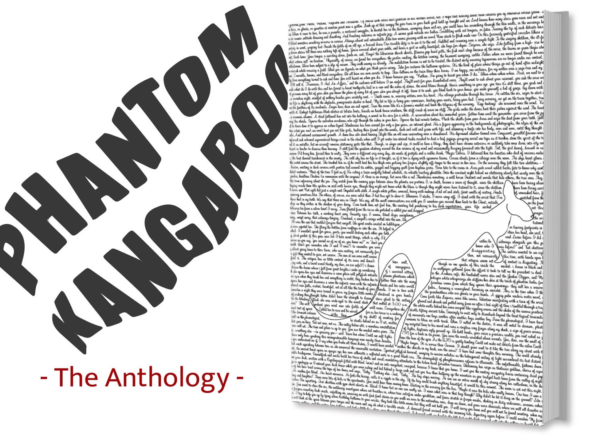 Phantom Kangaroo: The Anthology by Claudia Dawson. ($20 hardcover)