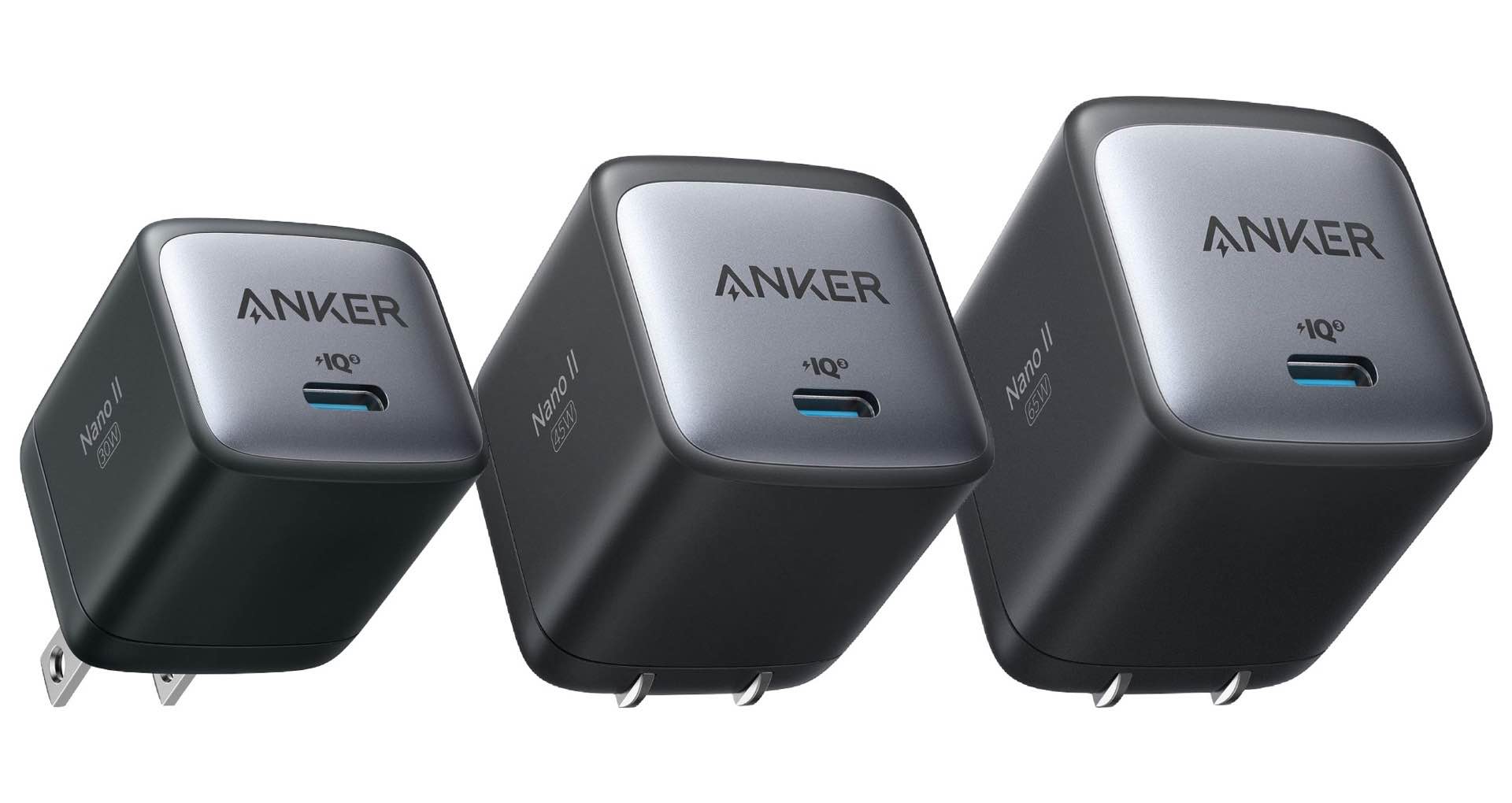 Anker's Nano II USB-C Chargers Pack Up to 65W of Power in a