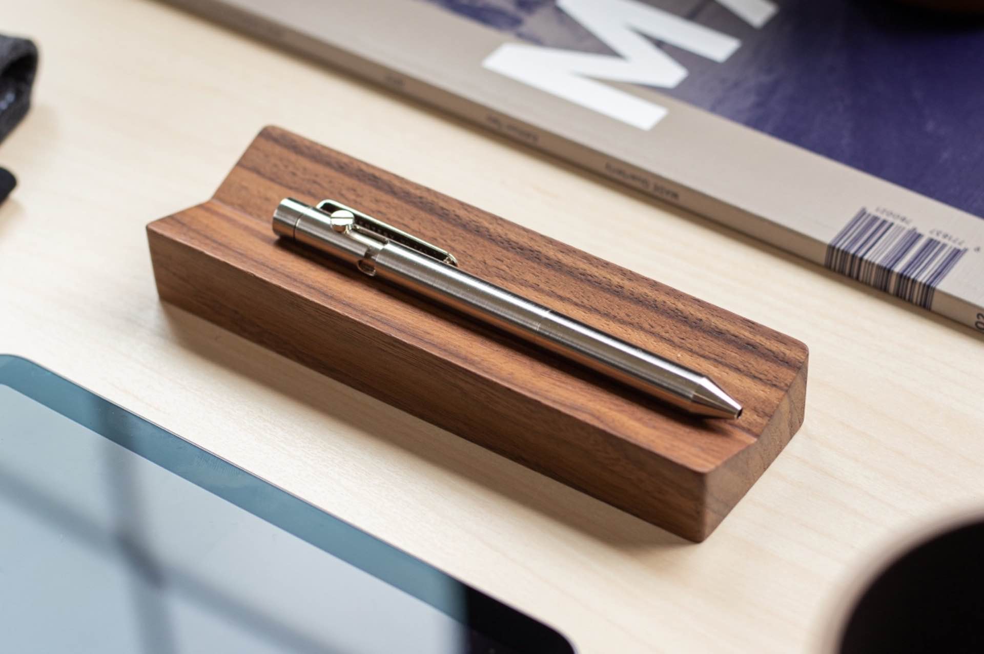 Ugmonk Walnut Pen Tray — Tools and Toys