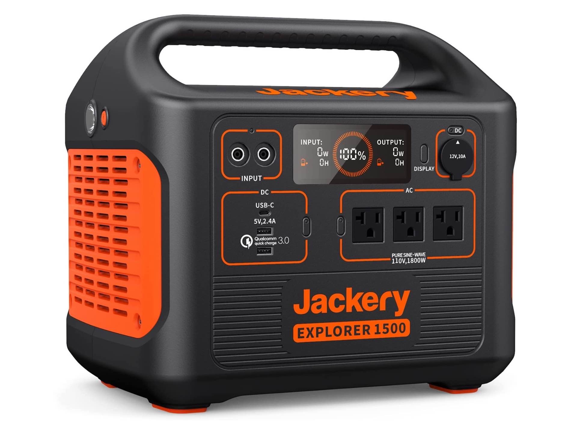 Jackery Explorer 1500 portable power station. ($1,599)