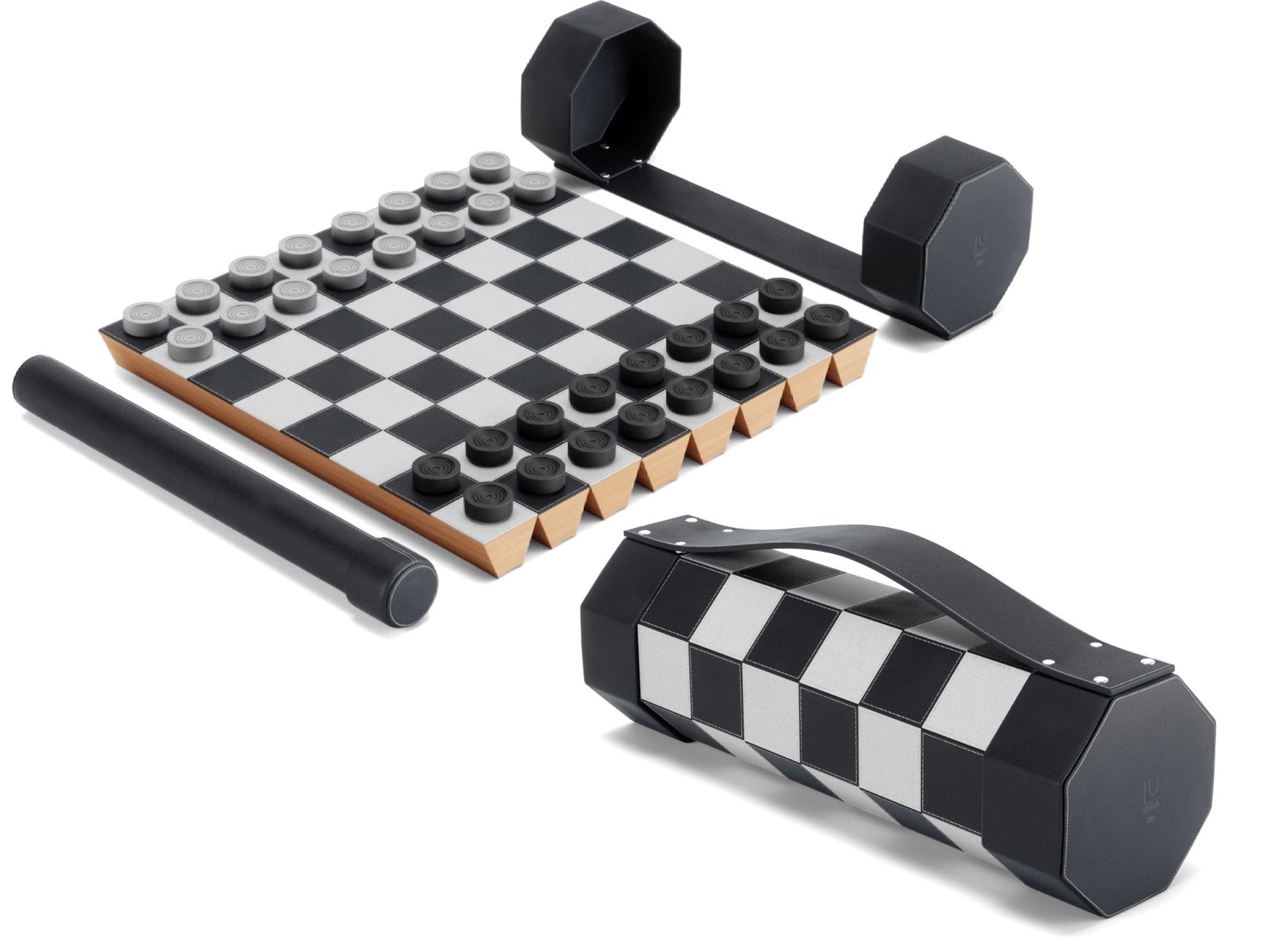 Rolz Chess & Checkers Set