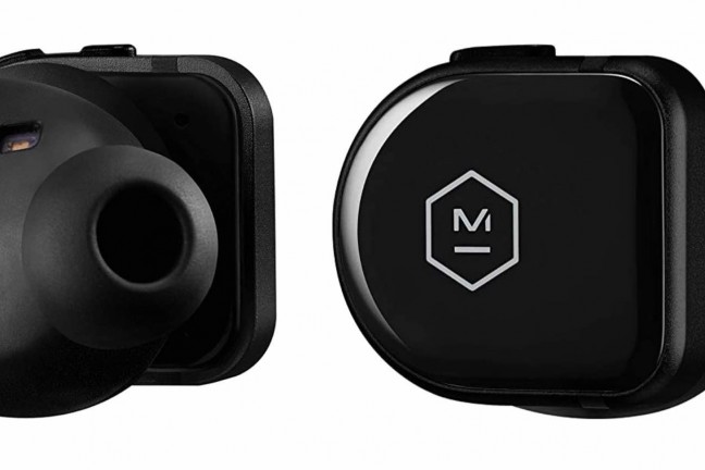 Master & Dynamic MW08 noise-cancelling true wireless earphones. ($299)