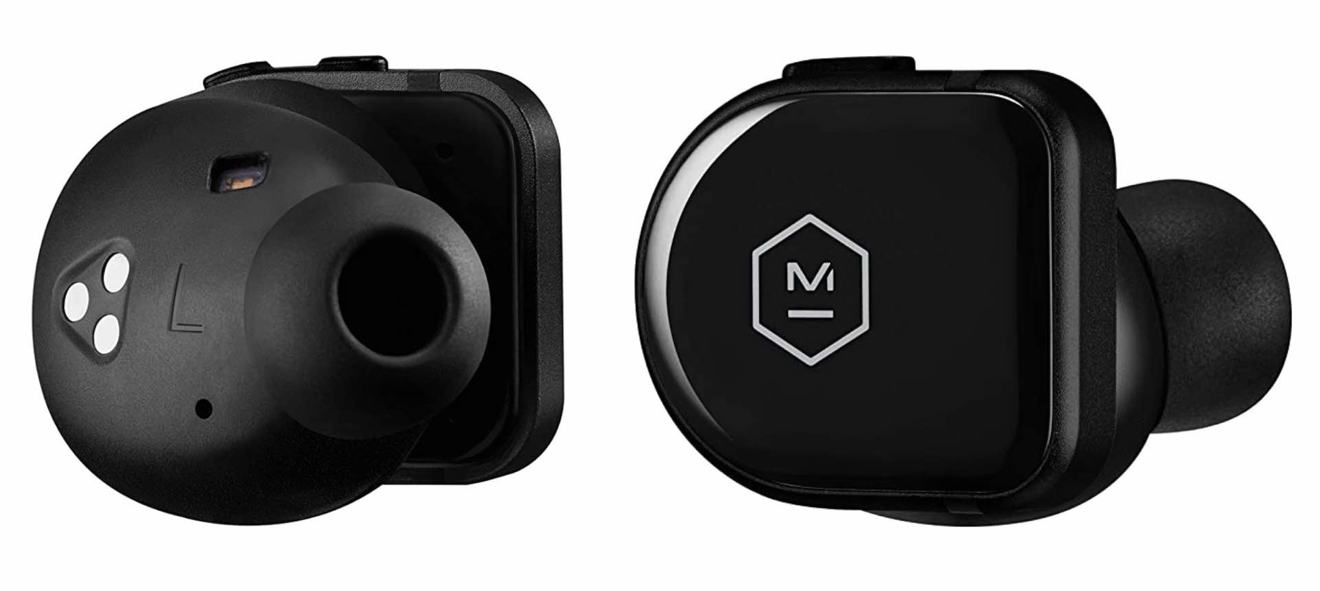 Master & Dynamic MW08 True Wireless Earphones (Black Ceramic/Matte Black CASE)