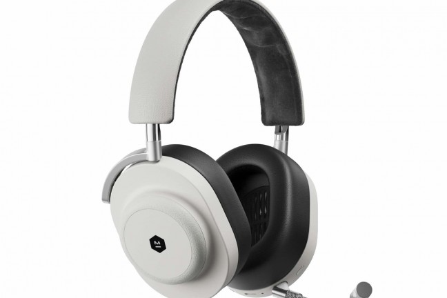 Master & Dynamic MG20 gaming headphones. ($449, available in Galactic White and Black Onyx)