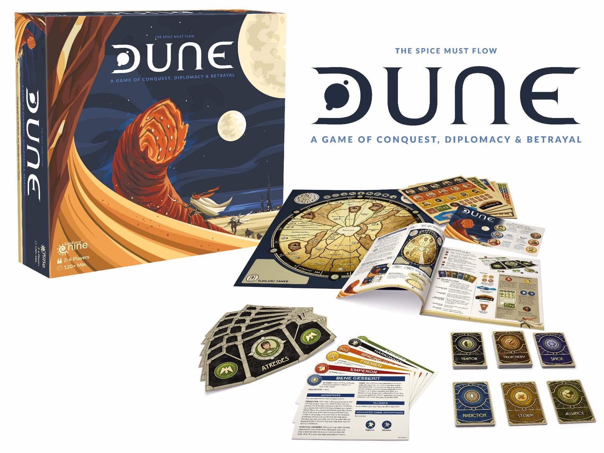 DUNE board game by Gale Force Nine. ($40 for base game, $23 for expansion set)