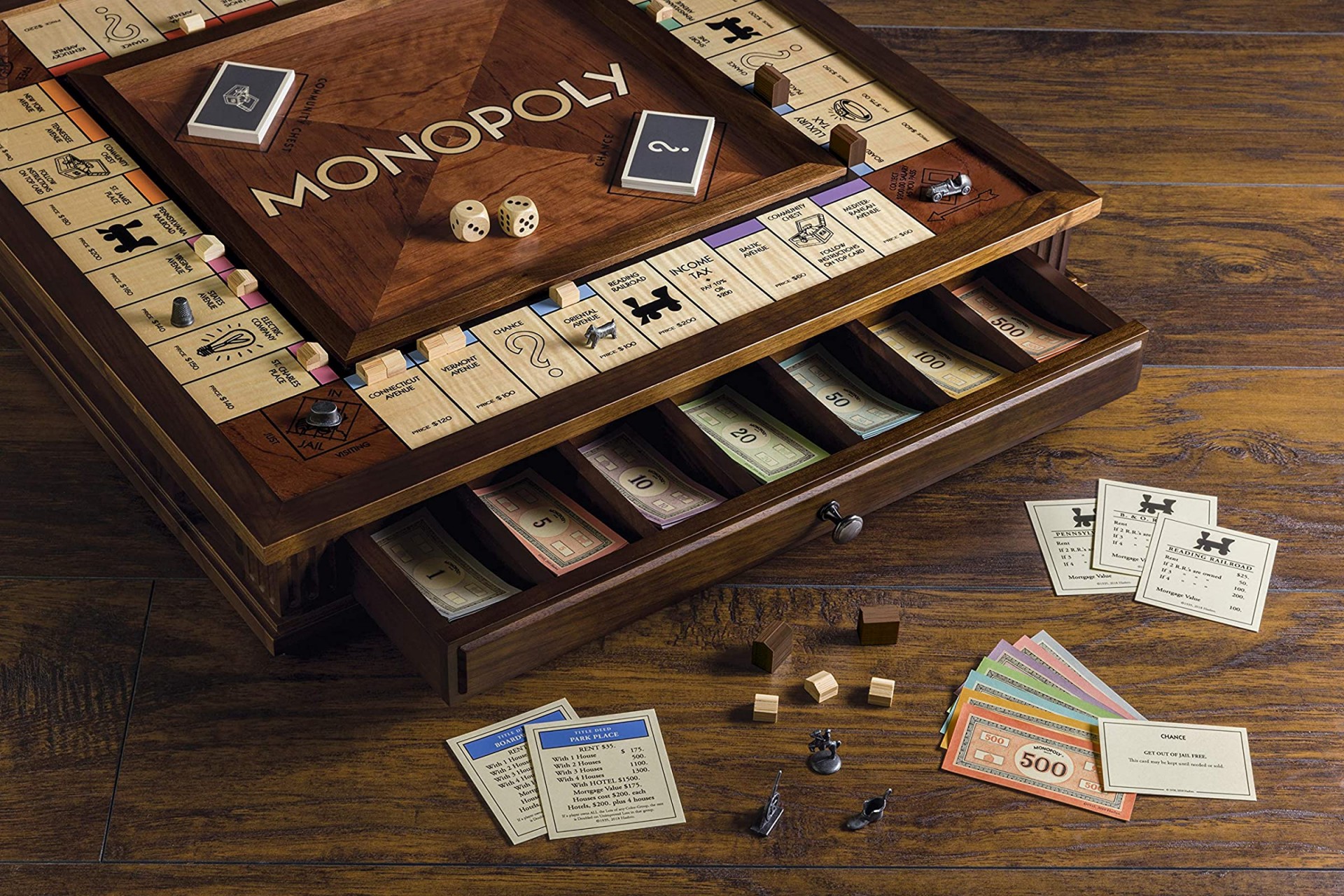 Scrabble and Monopoly “Heirloom Edition” by WS Game Company