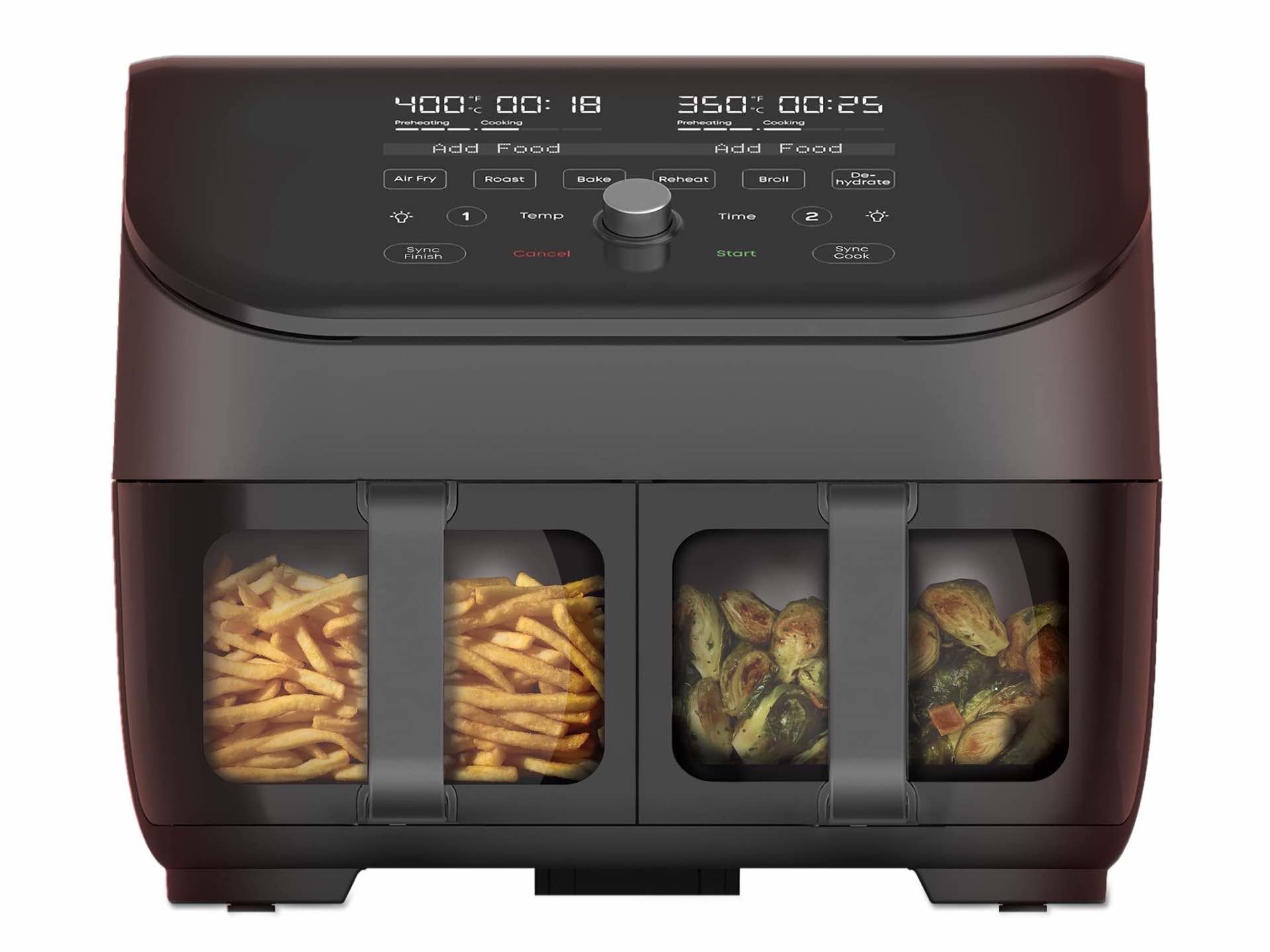 2022 Double Air Fryer with basket