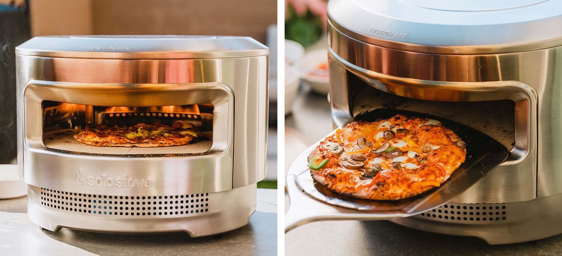 Solo Stove “Pi” stainless steel pizza oven. ($500 without gas burner, $700 with gas burner)