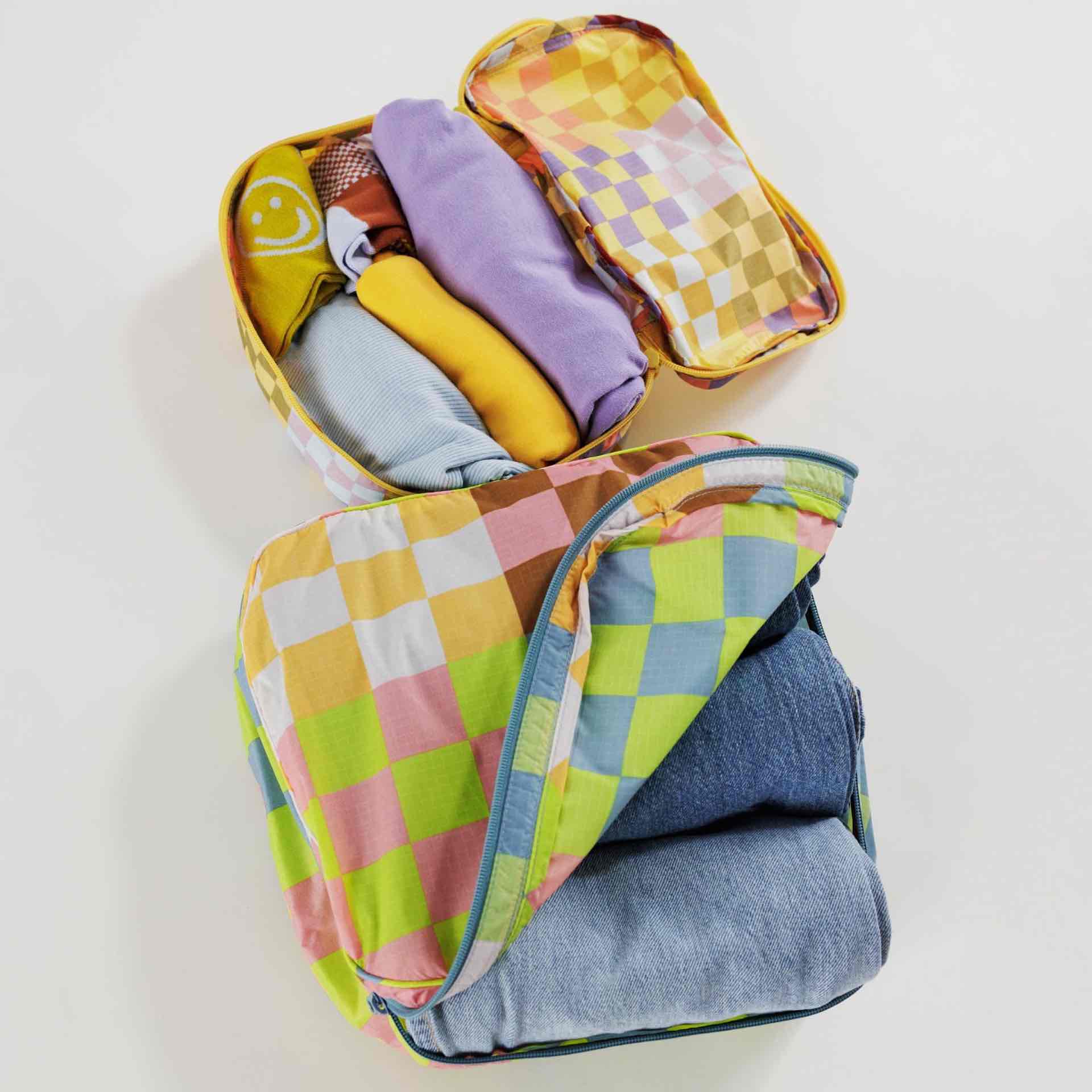 Baggu Packing Cube Set: Your Sustainable Luggage Organizer