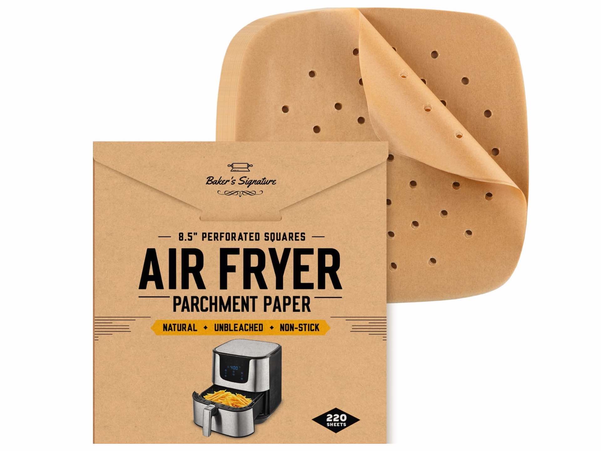 Air Fryer Paper Liners 8.5-Inch